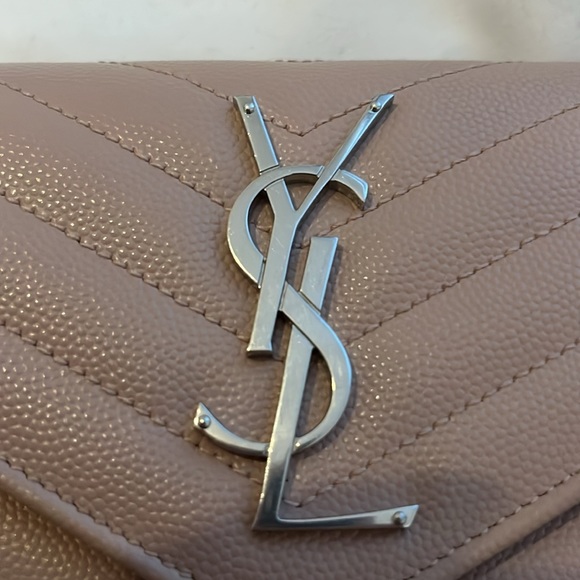 YSL Pale Pink long wallet. - Picture 7 of 10